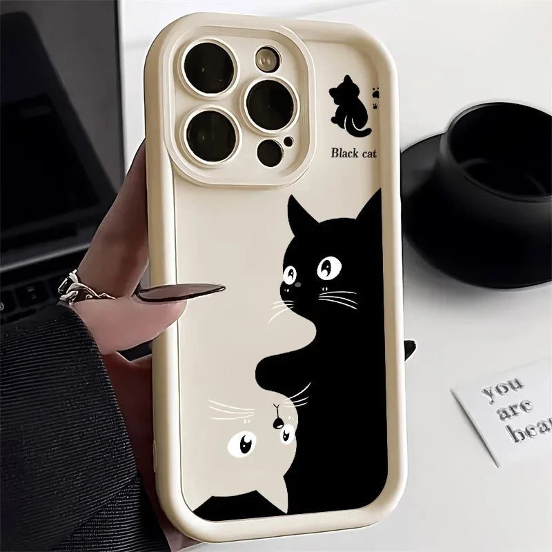 360° Full Body Cartoon Phone Case | Waterproof + Shockproof | Card Holder
