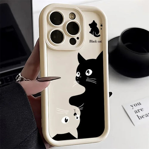 360° Full Body Cartoon Phone Case | Waterproof + Shockproof | Card Holder