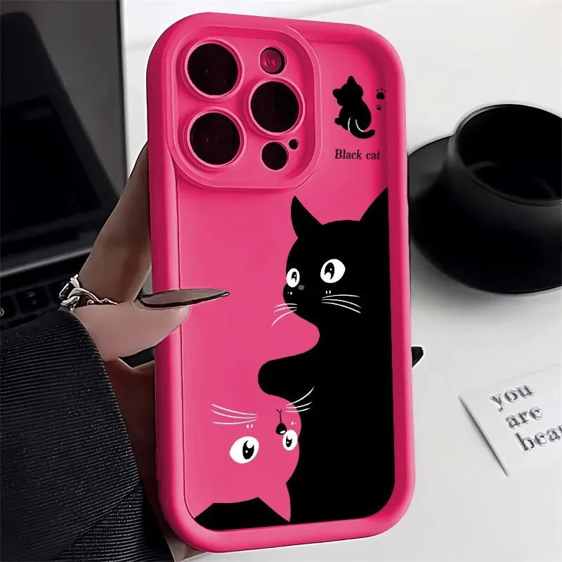 360° Full Body Cartoon Phone Case | Waterproof + Shockproof | Card Holder