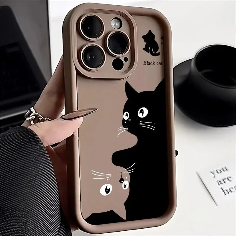 360° Full Body Cartoon Phone Case | Waterproof + Shockproof | Card Holder
