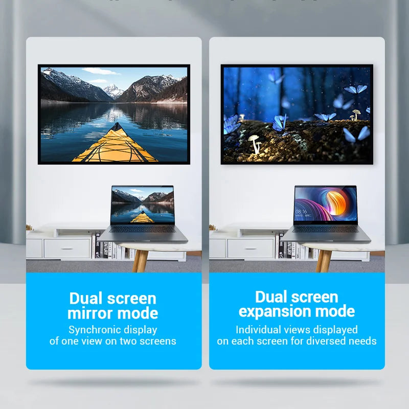 Vention HDMI Right Angle Adapter | 90°∕270° | 4K | For TV, PS4 & Laptop