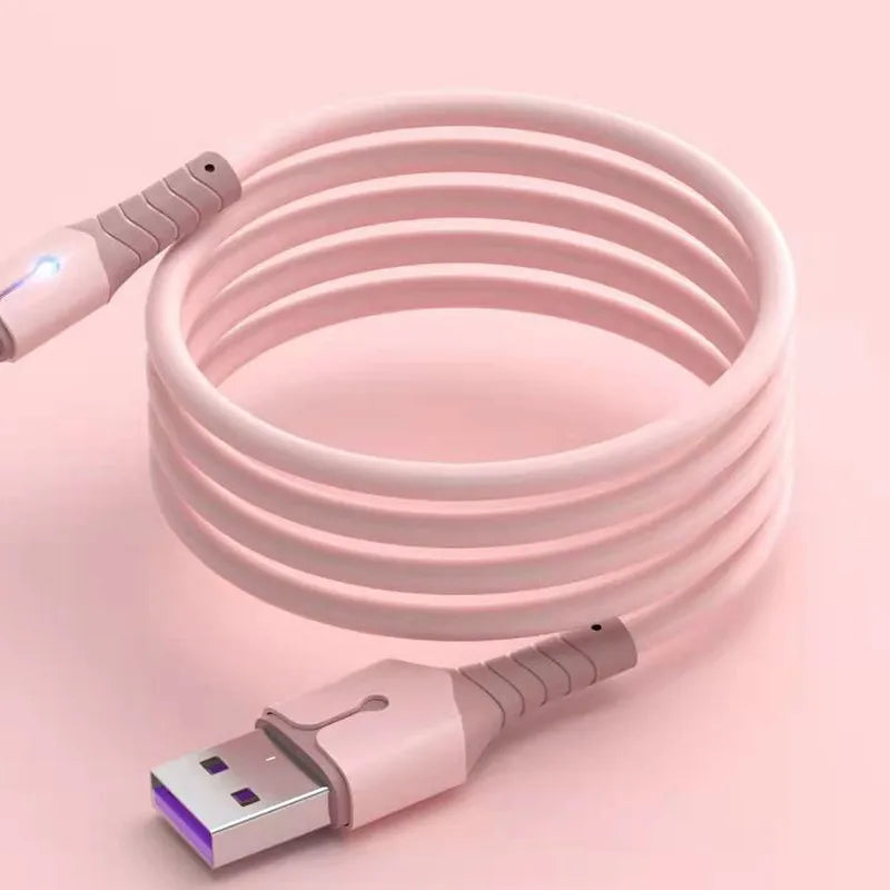 Fast Charging Cable | USB-C + Micro USB | LED Indicator | For Android & iPhone