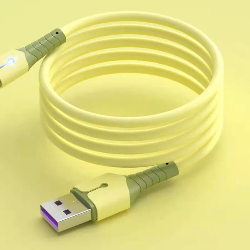 Fast Charging Cable | USB-C + Micro USB | LED Indicator | For Android & iPhone