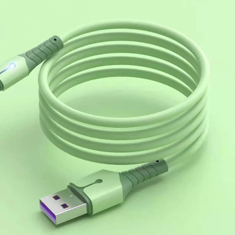 Fast Charging Cable | USB-C + Micro USB | LED Indicator | For Android & iPhone