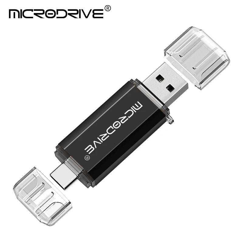USB-C Flash Drive | OTG Dual Connector | 1GB–128GB | For Android & PC