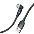 3-in-1 Rotating USB Cable | Type-C + Micro USB + Lightning | 2.4A | 0.5M–2M
