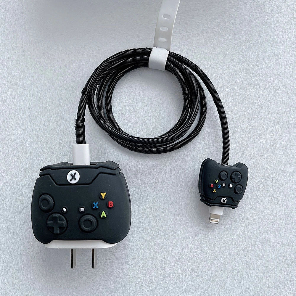 iPhone Charger Cable Protector | Cartoon Cord Winder | For 18W/20W Charger