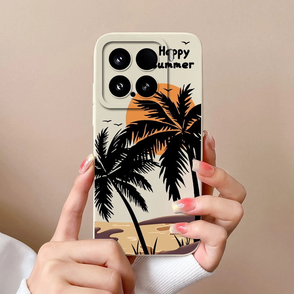 Xiaomi 15 / 15 Pro Soft Silicone Case | Creative Style Protective Back Cover