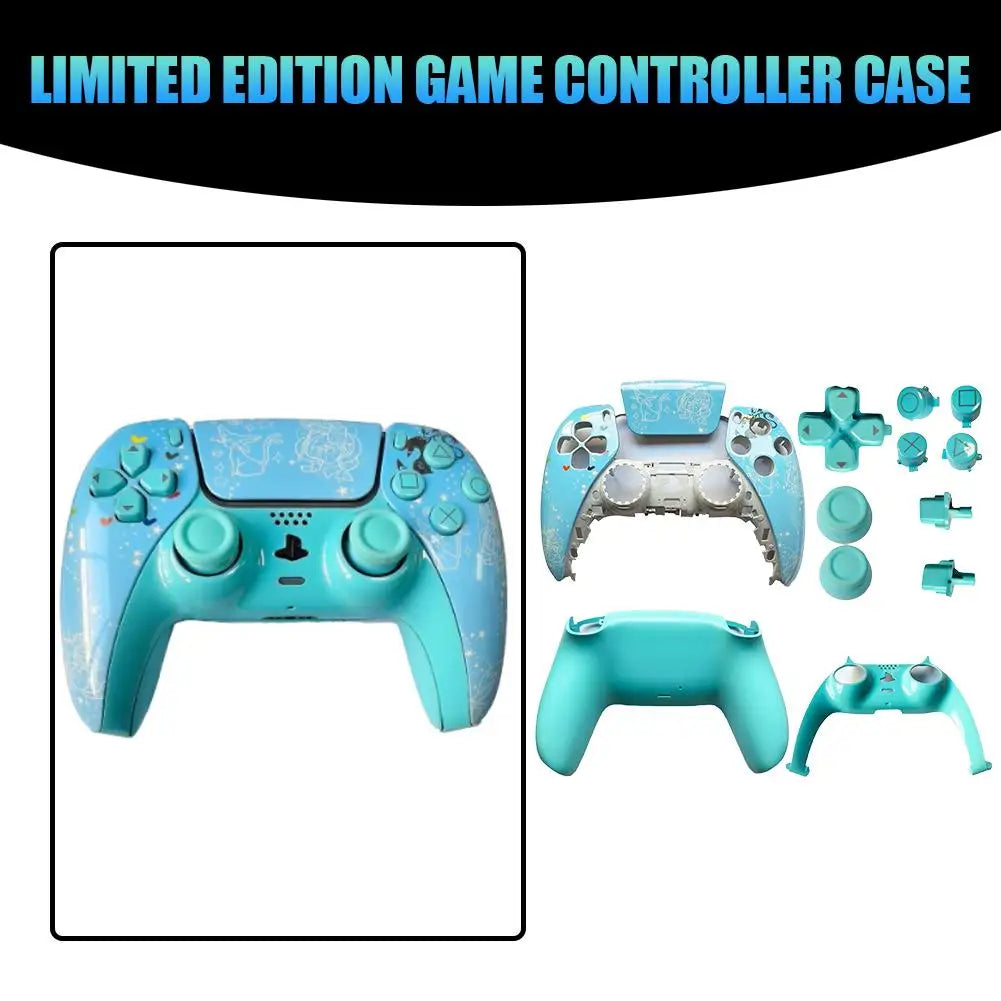 PS5 Controller Shell Kit | Faceplate + Touchpad + Trim Strip | Replacement Cover
