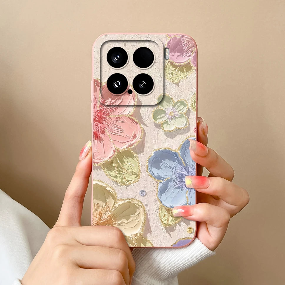 Xiaomi 15 / 15 Pro Soft Silicone Case | Creative Style Protective Back Cover