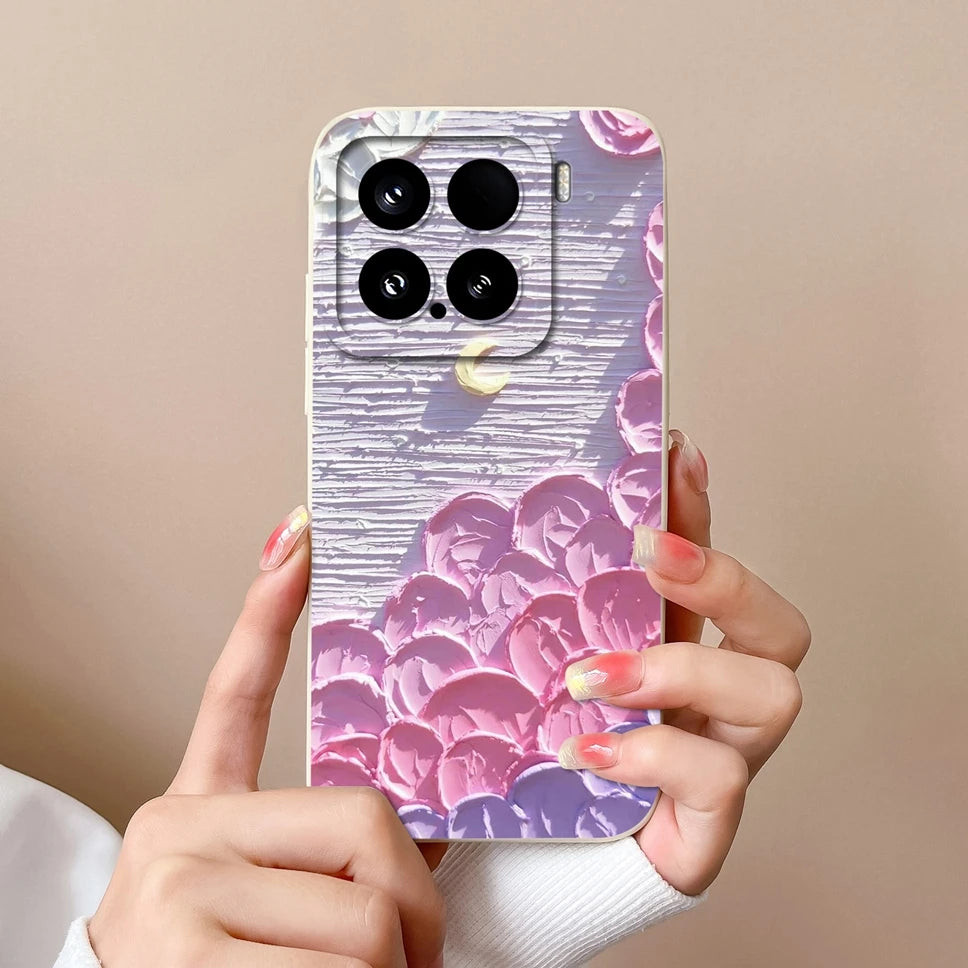 Xiaomi 15 / 15 Pro Soft Silicone Case | Creative Style Protective Back Cover