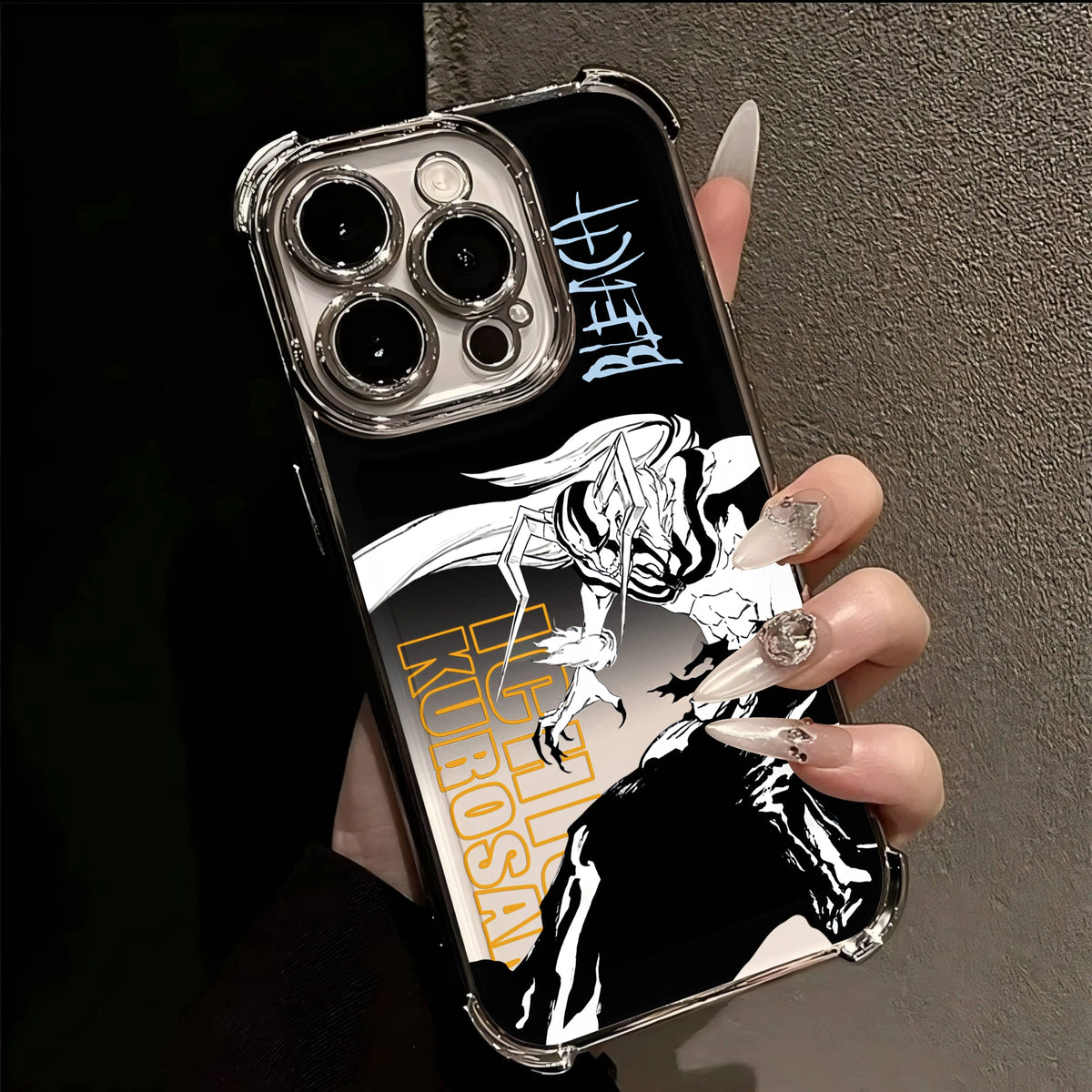 Bleach Ichigo Plating iPhone Case | Anti-Drop Airbag | iPhone 7–16 Pro Max