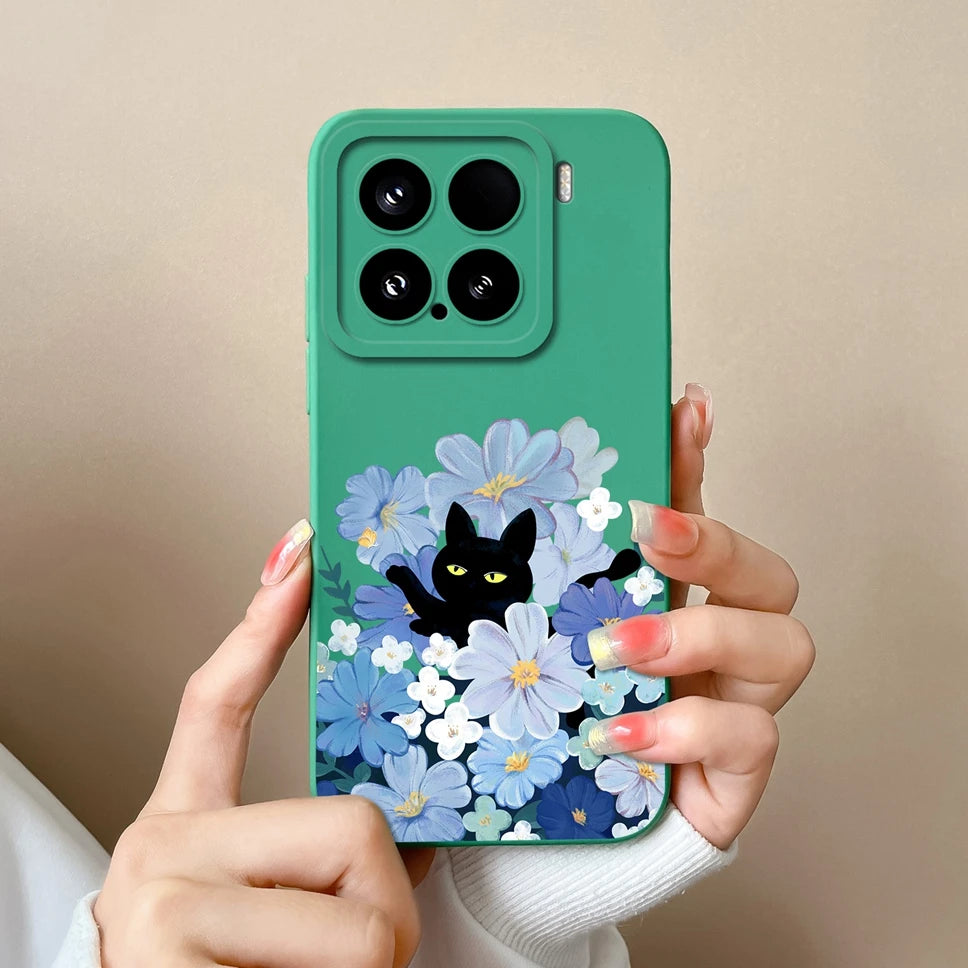Xiaomi 15 / 15 Pro Soft Silicone Case | Creative Style Protective Back Cover
