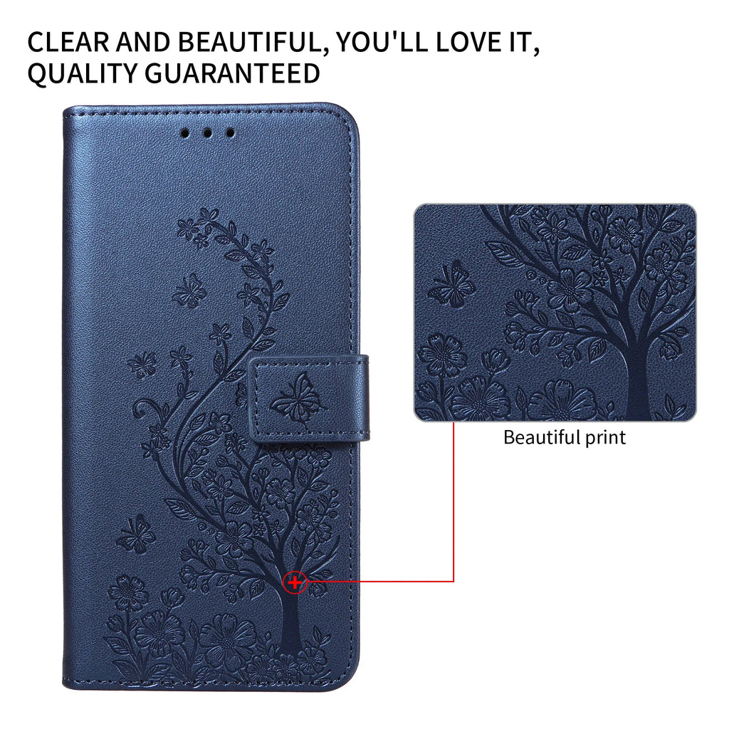 Funda tipo cartera para Samsung Galaxy | Relieve y tarjetero