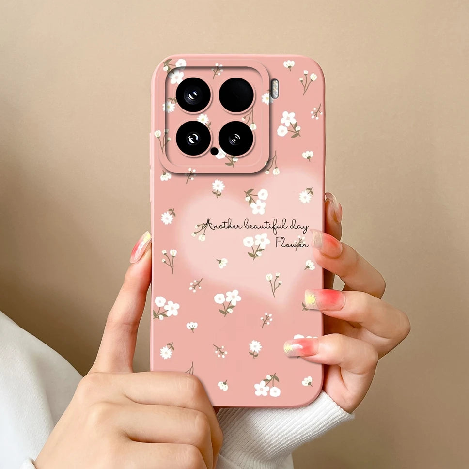 Xiaomi 15 / 15 Pro Soft Silicone Case | Creative Style Protective Back Cover