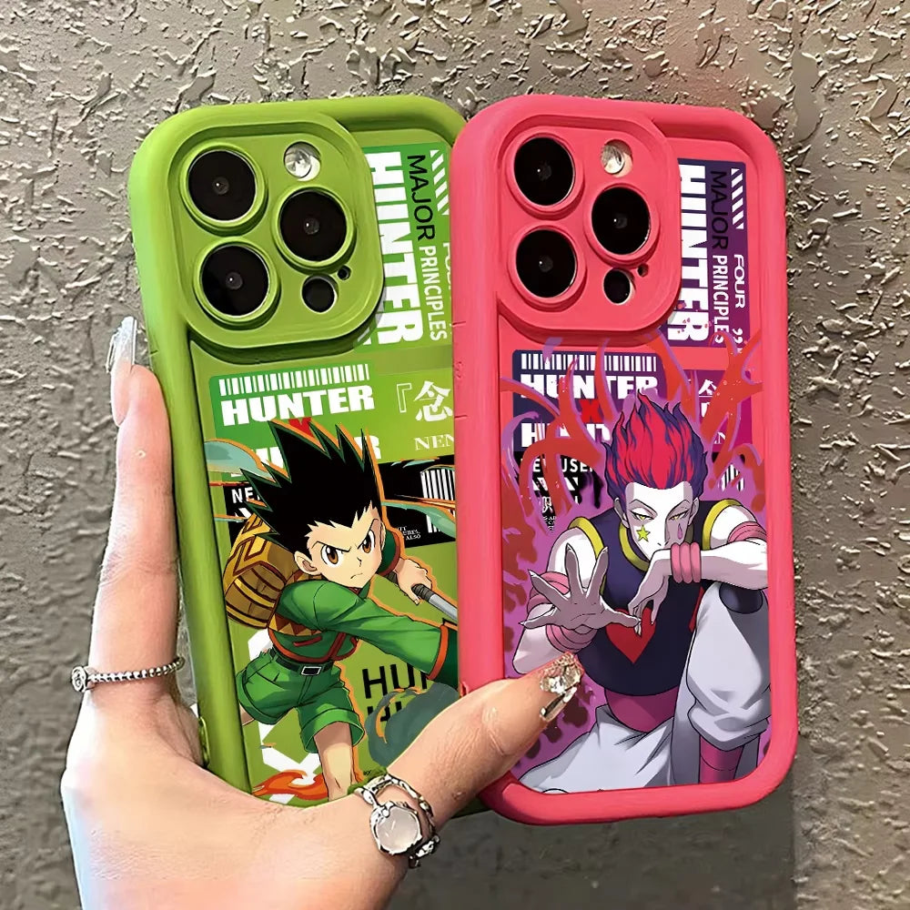 Hunter x Hunter Anime iPhone Case | Soft TPU | iPhone 11–17 Pro Max
