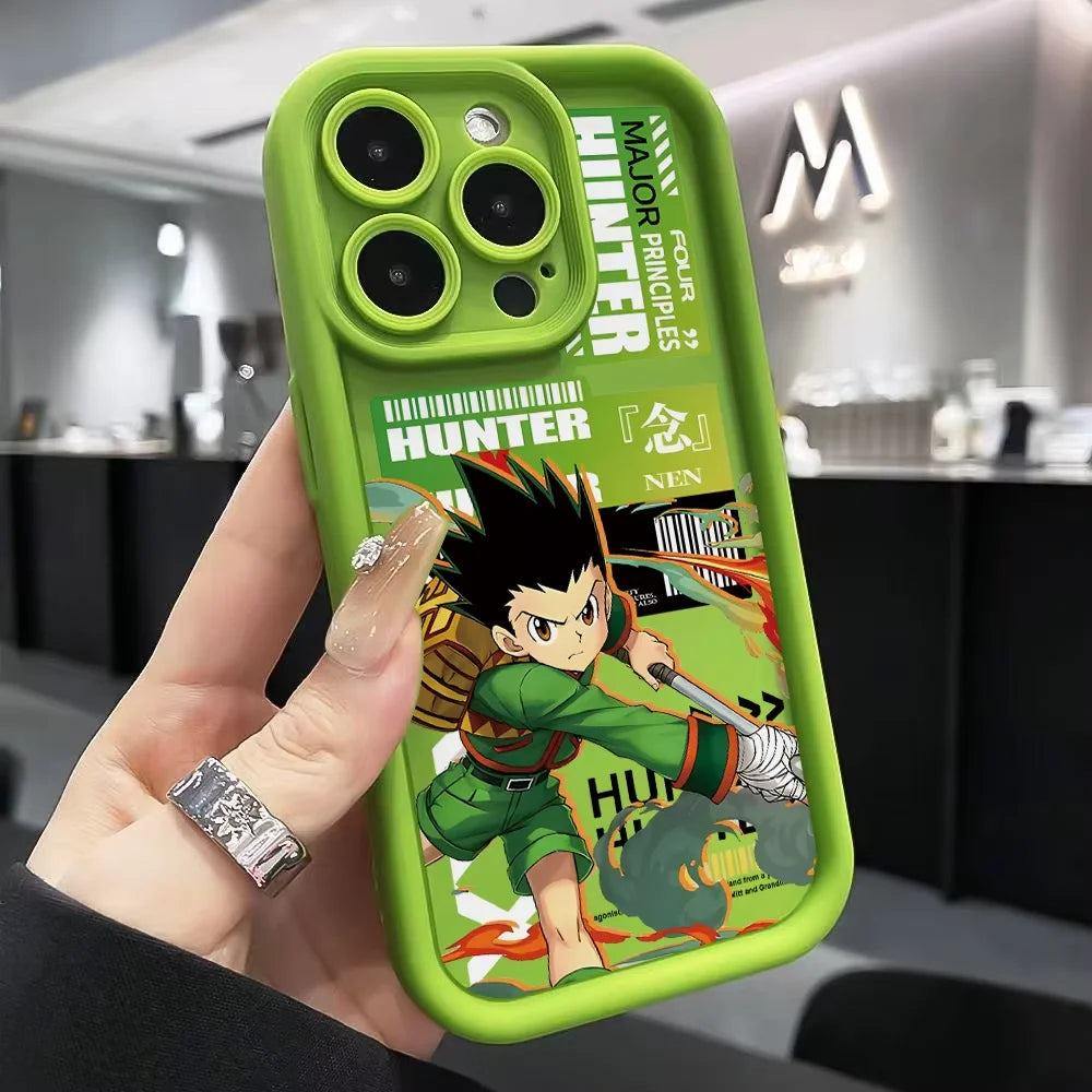Hunter x Hunter Anime iPhone Case | Soft TPU | iPhone 11–17 Pro Max