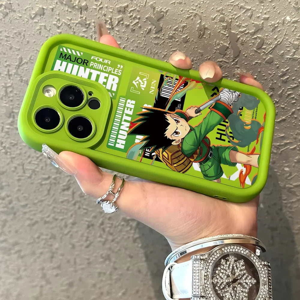 Hunter x Hunter Anime iPhone Case | Soft TPU | iPhone 11–17 Pro Max