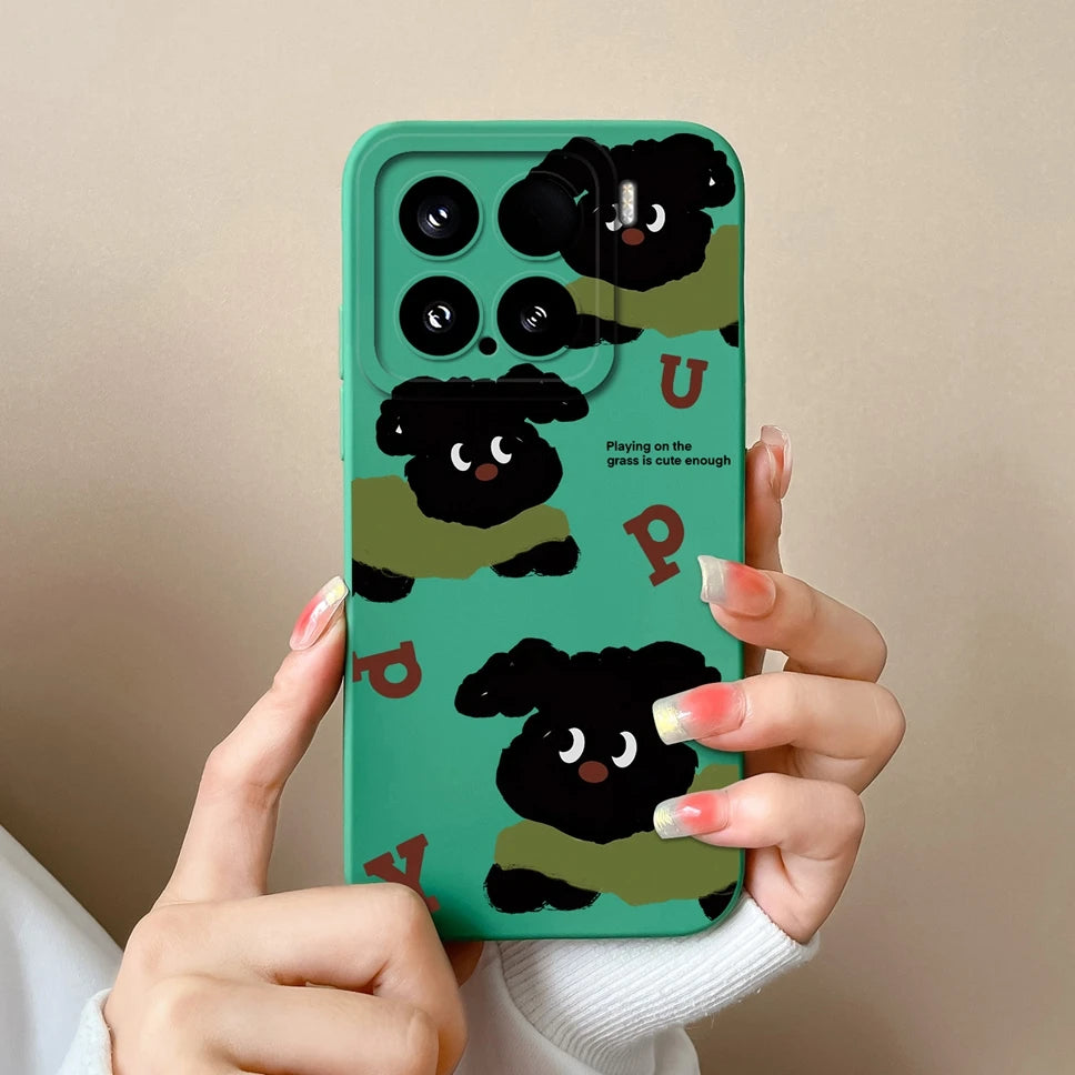 Xiaomi 15 / 15 Pro Soft Silicone Case | Creative Style Protective Back Cover