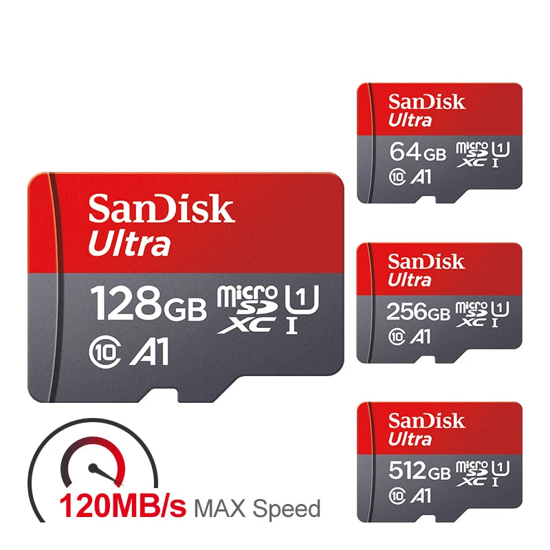 Ultra MicroSD Card | Class 10 A1 | 32GB–512GB | For Smartphone & Tablet