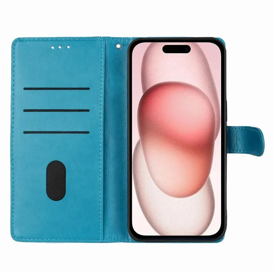 Funda cartera para Samsung Galaxy | Tarjeteros y bolsillo con cremallera