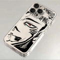 Jujutsu Kaisen Transparent iPhone Case | Soft TPU | iPhone 11–17 Pro Max