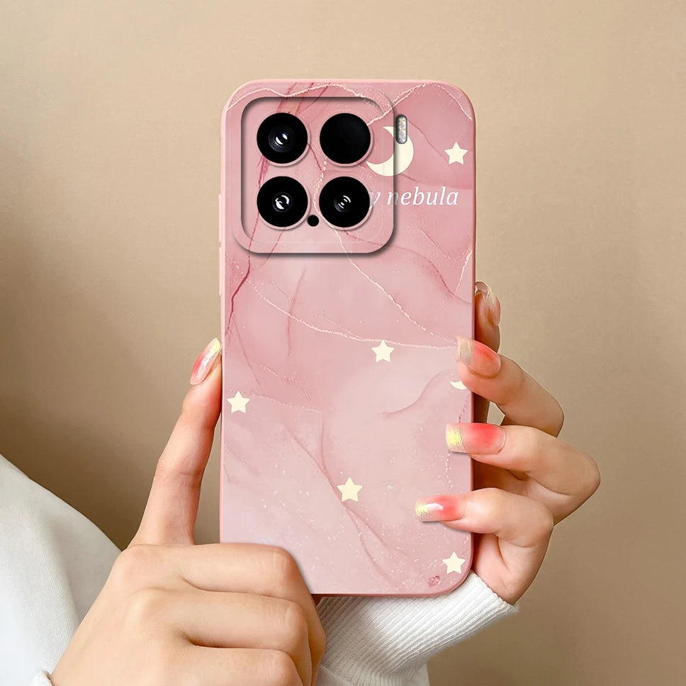Xiaomi 15 / 15 Pro Soft Silicone Case | Creative Style Protective Back Cover