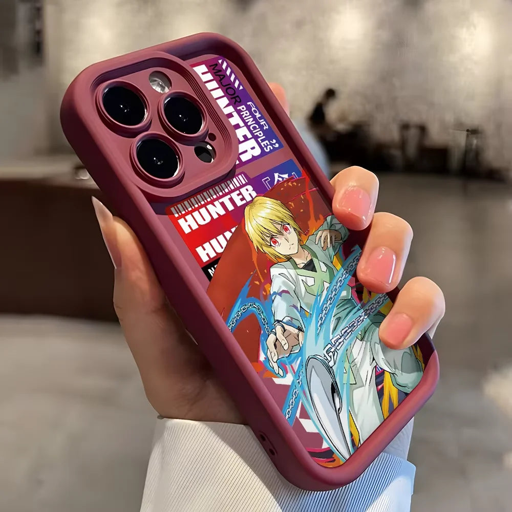 Hunter x Hunter Anime iPhone Case | Soft TPU | iPhone 11–17 Pro Max