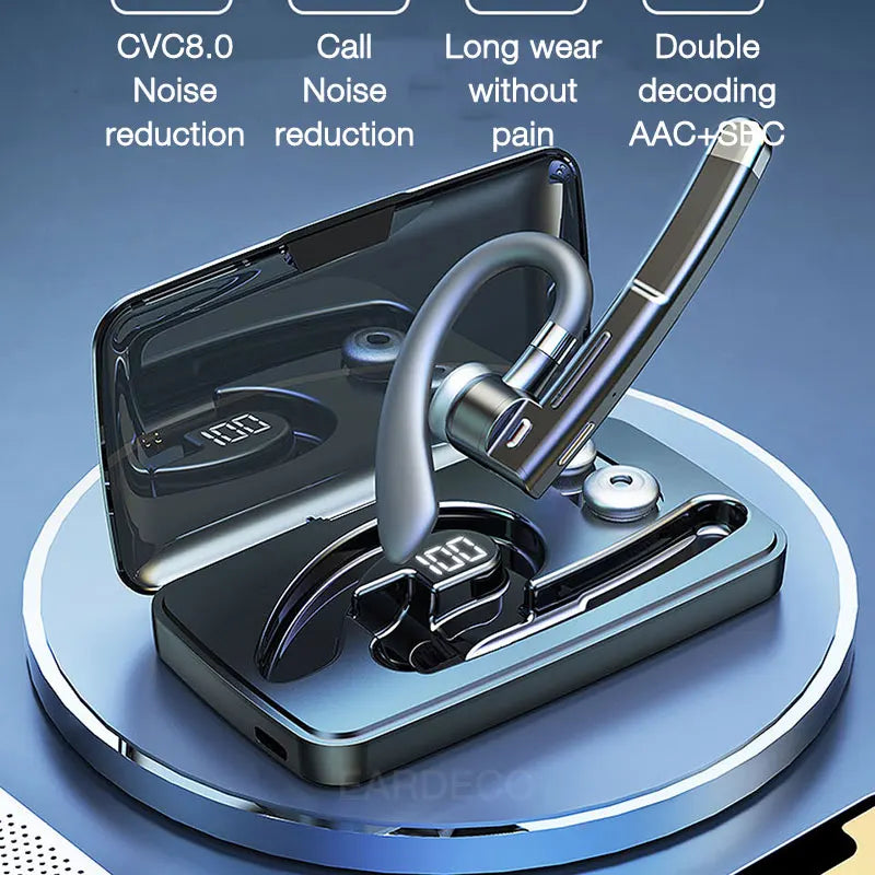 Wireless Bluetooth Headphones with Mic | Foldable Over-Ear | BT 5.0