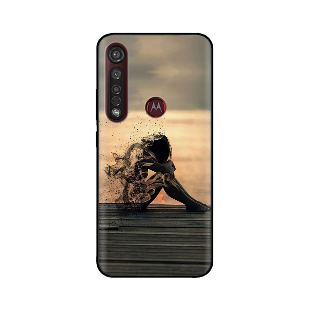 Funda flexible para Motorola Moto G8 | Varios diseños