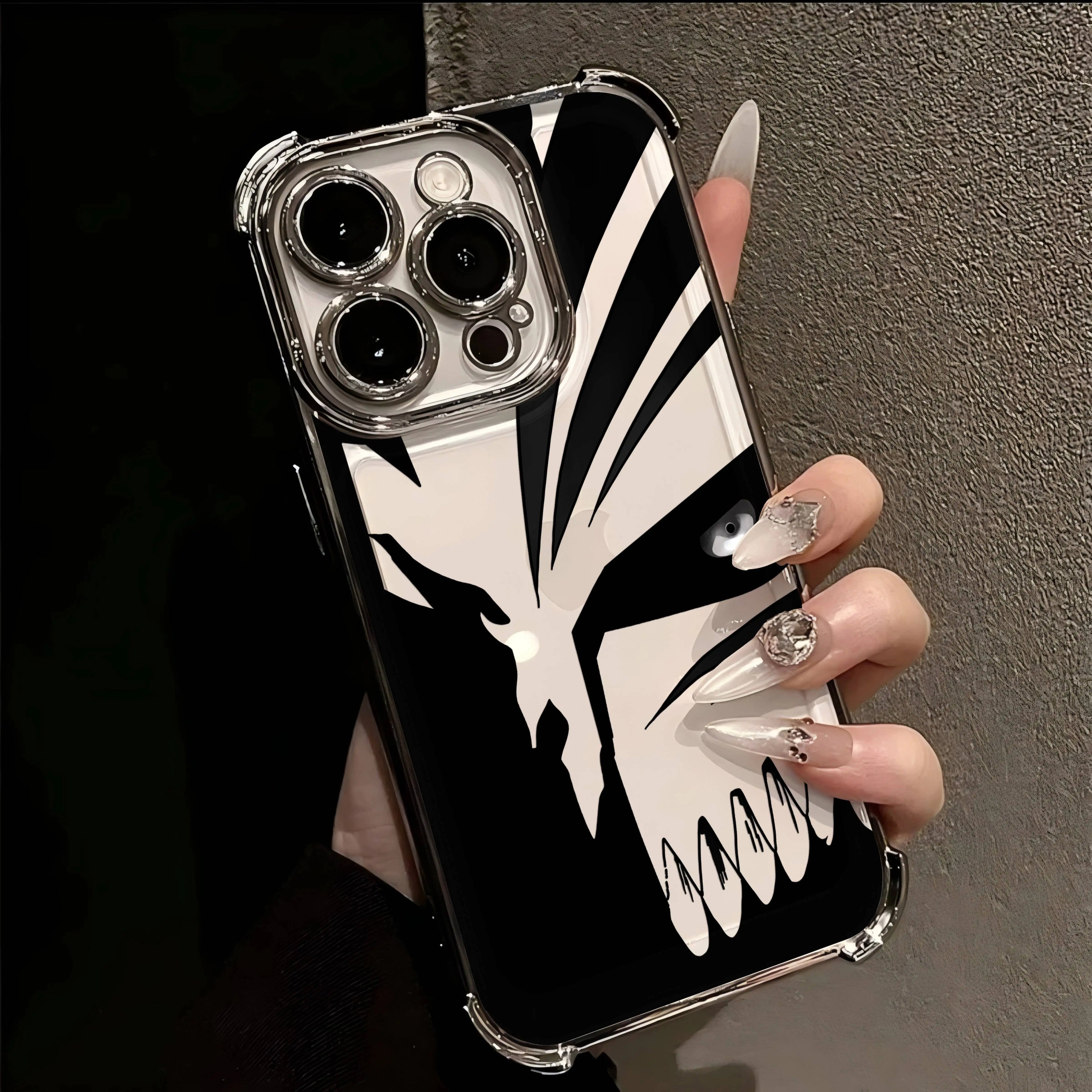 Bleach Ichigo Plating iPhone Case | Anti-Drop Airbag | iPhone 7–16 Pro Max
