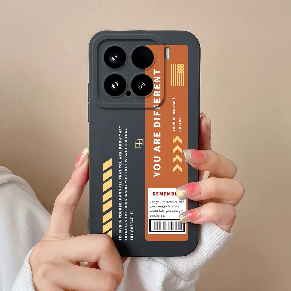 Xiaomi 15 / 15 Pro Soft Silicone Case | Creative Style Protective Back Cover