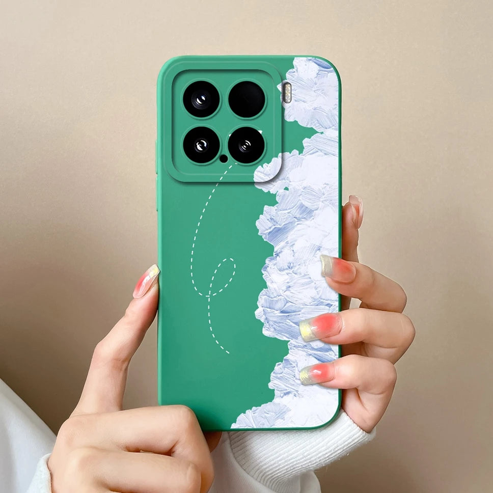 Xiaomi 15 / 15 Pro Soft Silicone Case | Creative Style Protective Back Cover
