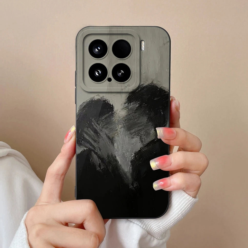 Xiaomi 15 / 15 Pro Soft Silicone Case | Creative Style Protective Back Cover