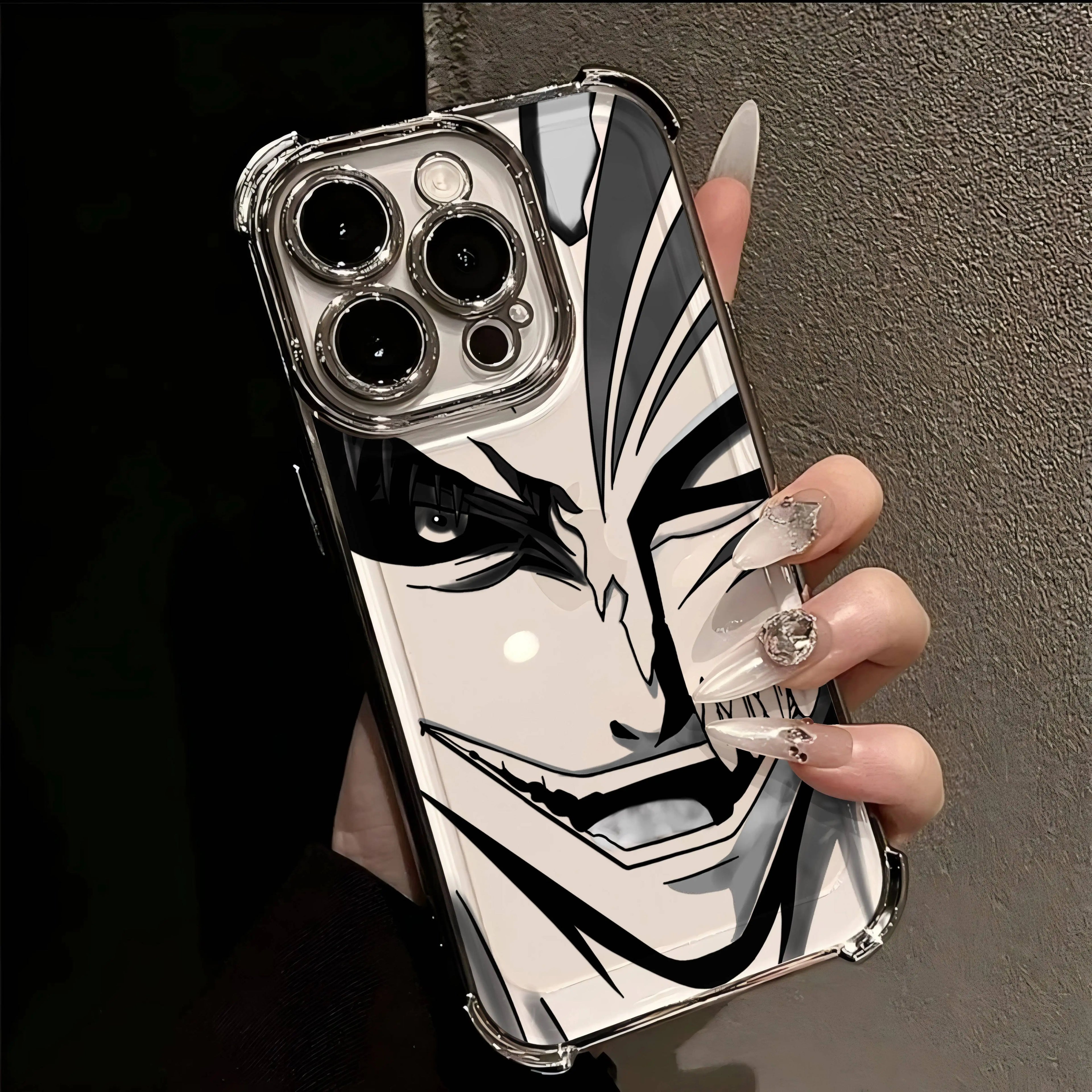 Bleach Ichigo Plating iPhone Case | Anti-Drop Airbag | iPhone 7–16 Pro Max