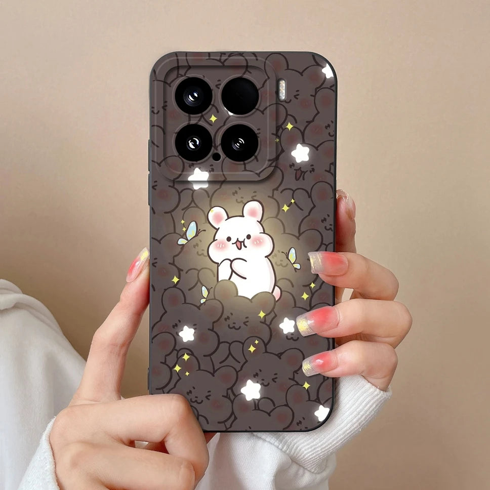 Xiaomi 15 / 15 Pro Soft Silicone Case | Creative Style Protective Back Cover