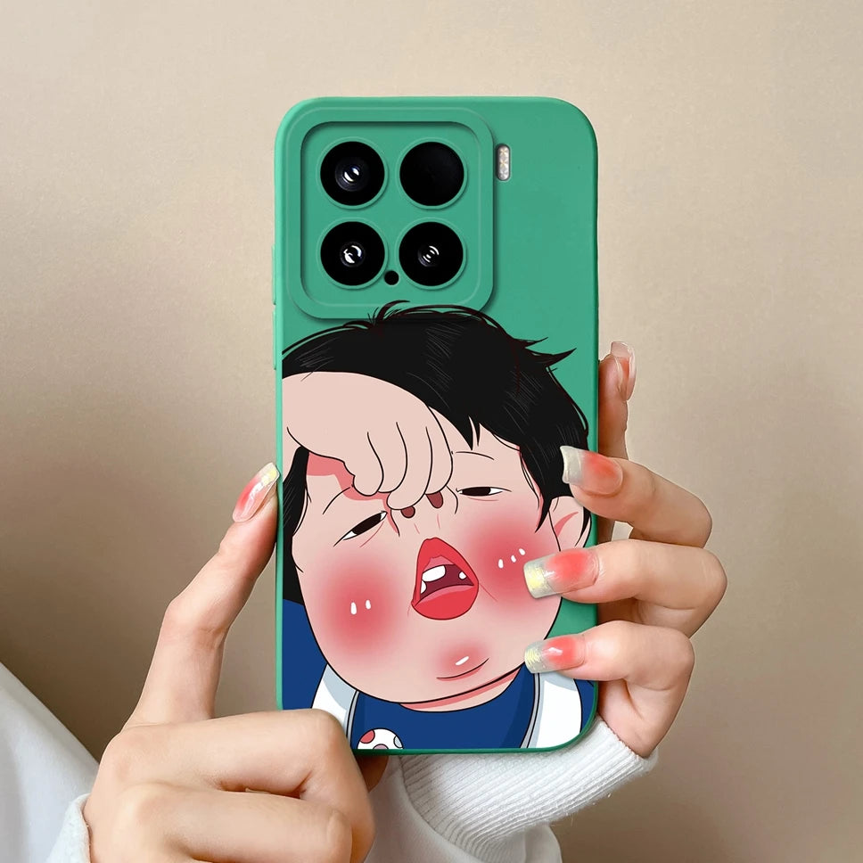 Xiaomi 15 / 15 Pro Soft Silicone Case | Creative Style Protective Back Cover