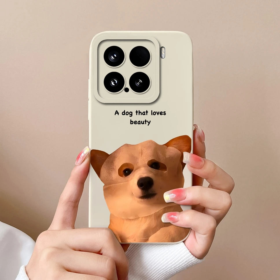 Xiaomi 15 / 15 Pro Soft Silicone Case | Creative Style Protective Back Cover
