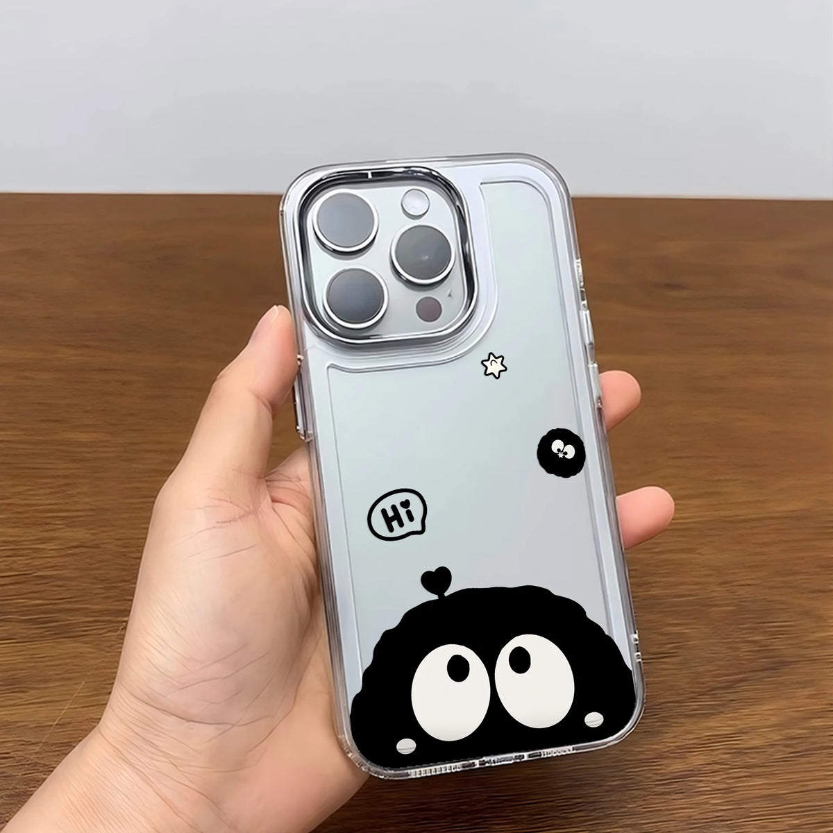 Soot Sprites Anime iPhone Case | Soft TPU | iPhone 7–17 Pro Max