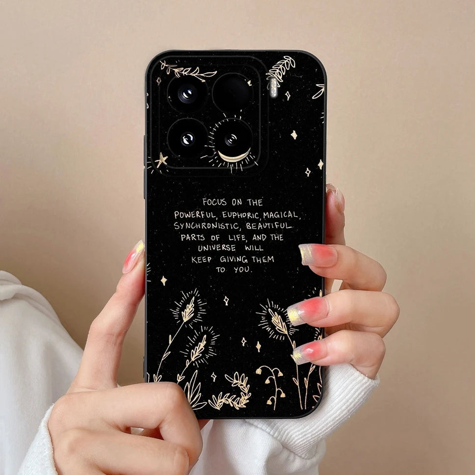 Xiaomi 15 / 15 Pro Soft Silicone Case | Creative Style Protective Back Cover
