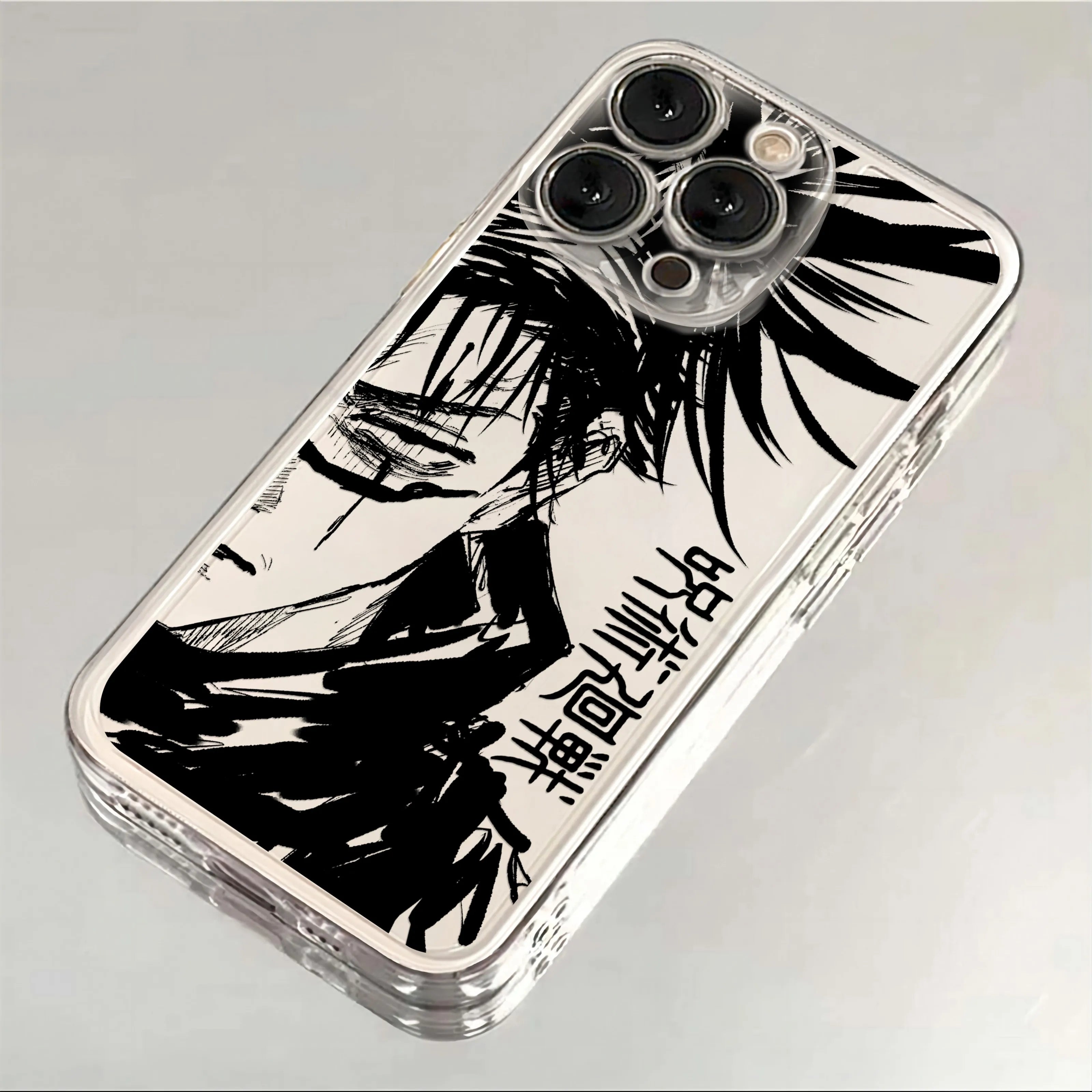 Jujutsu Kaisen Transparent iPhone Case | Soft TPU | iPhone 11–17 Pro Max