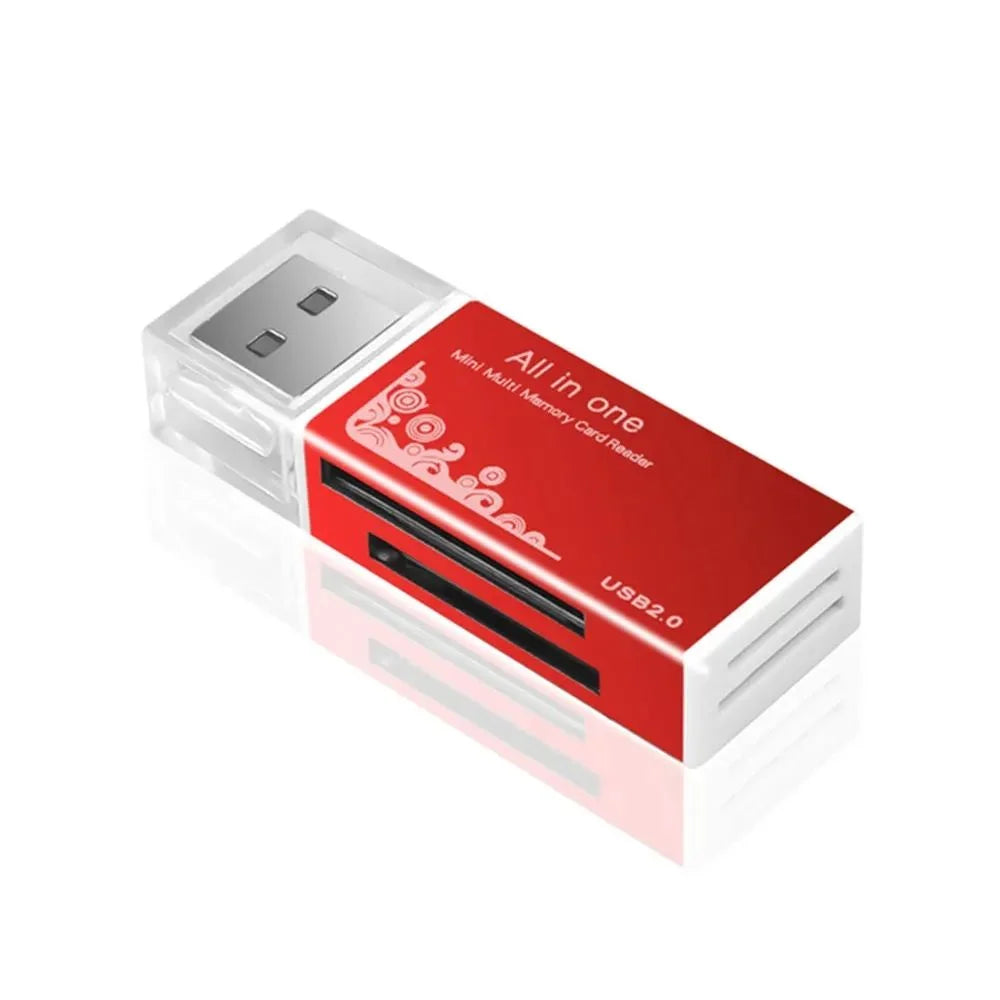 2-in-1 USB 3.0 Card Reader | SD & MicroSD TF Adapter | Plug & Play for PC & Laptop