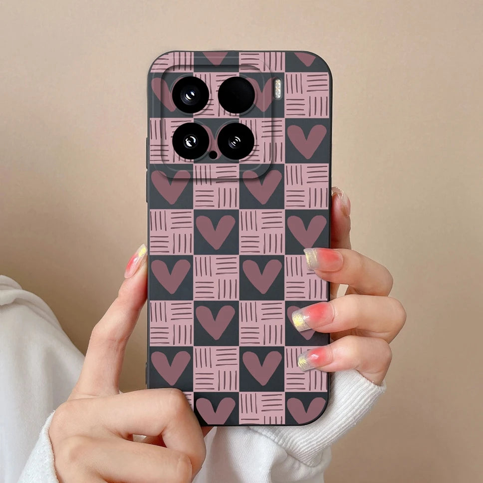 Xiaomi 15 / 15 Pro Soft Silicone Case | Creative Style Protective Back Cover