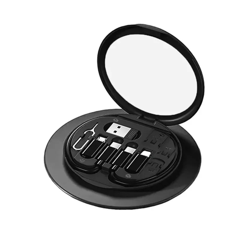 60W Fast Charging Cable Kit | Type-C + Micro USB + Lightning | OTG Adapter | Storage Box Included