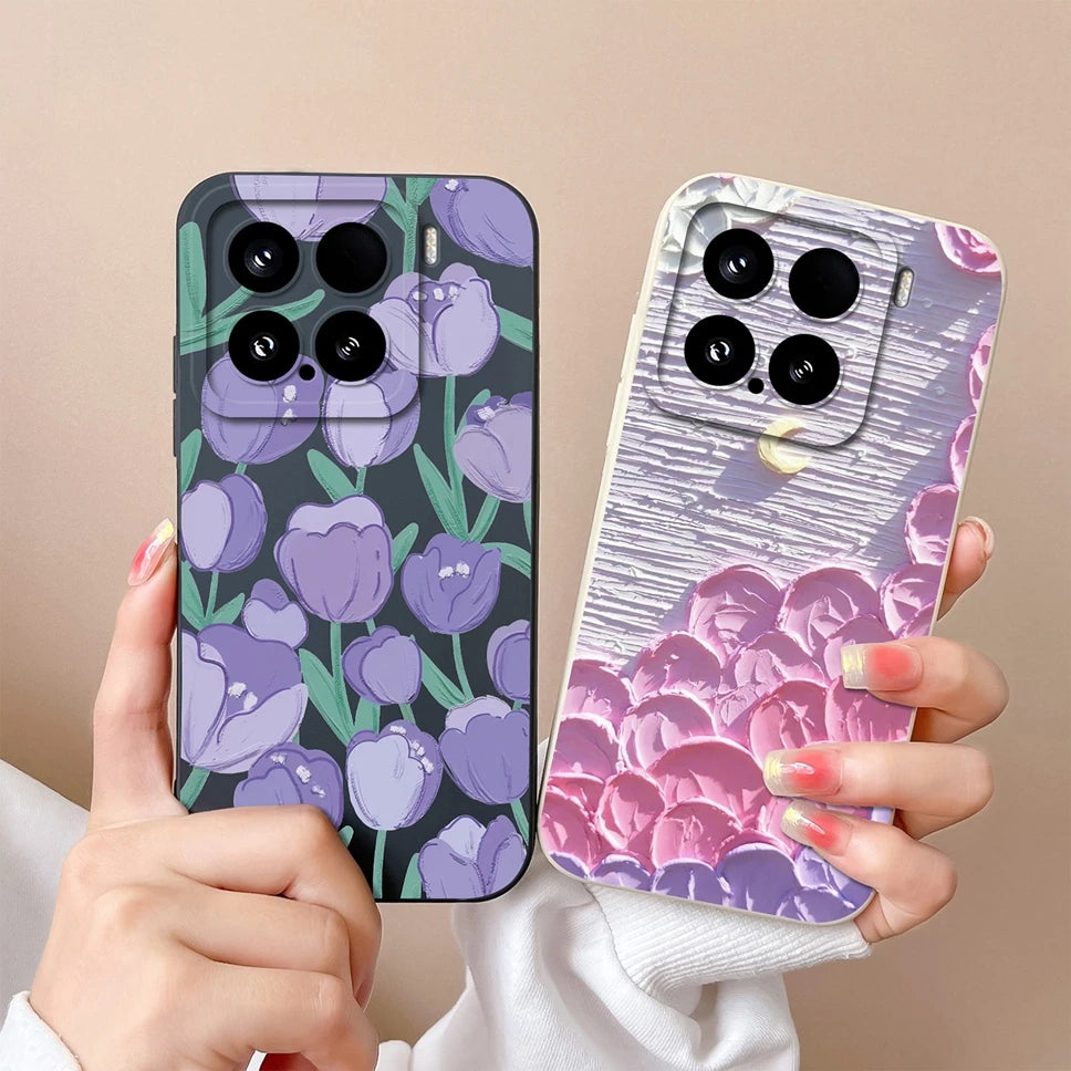 Xiaomi 15 / 15 Pro Soft Silicone Case | Creative Style Protective Back Cover