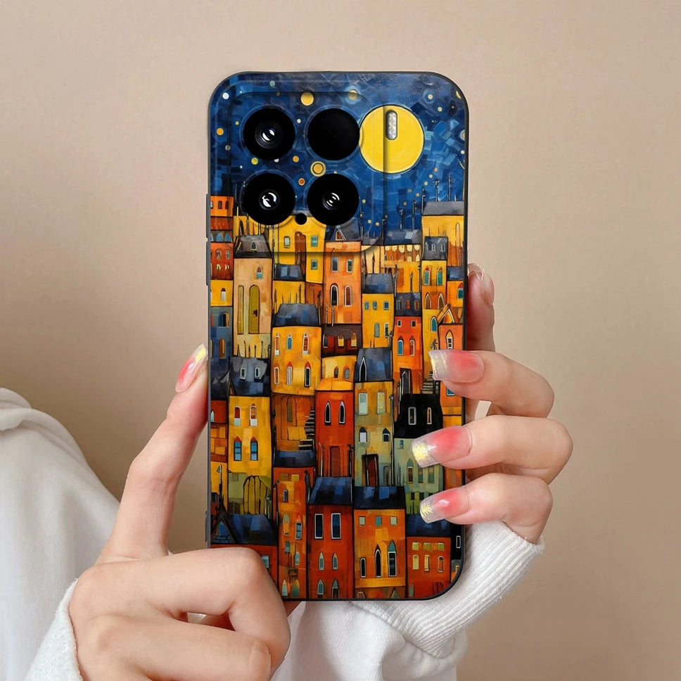 Xiaomi 15 / 15 Pro Soft Silicone Case | Creative Style Protective Back Cover