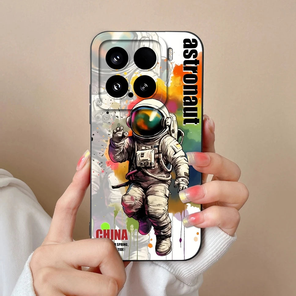 Xiaomi 15 / 15 Pro Soft Silicone Case | Creative Style Protective Back Cover