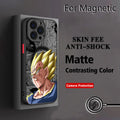 Dragon Ball Goku Magnetic iPhone Case | Matte Back Cover | iPhone 11–17 Pro Max