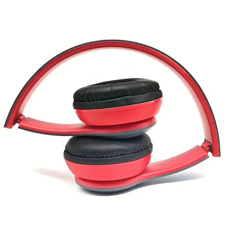 P47 Wireless Bluetooth Headphones with Mic | Foldable Over-Ear Stereo | BT 5.0