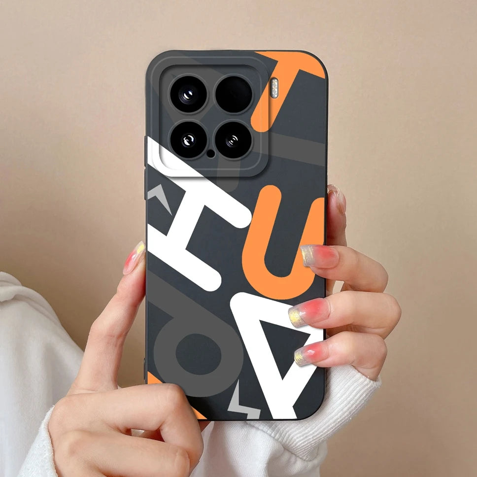 Xiaomi 15 / 15 Pro Soft Silicone Case | Creative Style Protective Back Cover
